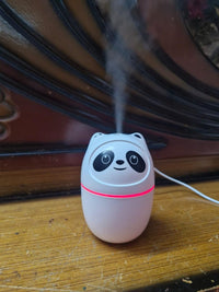 Mini Cute Panda Cool Mist Humidifier for Room Moisture - Kalesh Monk