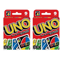 UNO Original Card Game – 2 Pack | Family-Friendly, Fast-Paced Fun for Parties, Game Nights, Travel & Gifting