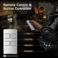 Train Humidifier with LED Steam Effect – Cute Aromatherapy Diffuser & Night Light | USB Rechargeable Cool Mist Air Purifier for Home & Desk