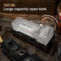 Train Humidifier with LED Steam Effect – Cute Aromatherapy Diffuser & Night Light | USB Rechargeable Cool Mist Air Purifier for Home & Desk