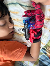 Spider Web Shooter Toy for Kids – Wrist Launcher Roleplay Kit with Glove & Dart Refills | Party Costume & Cosplay Prop for Boys & Girls