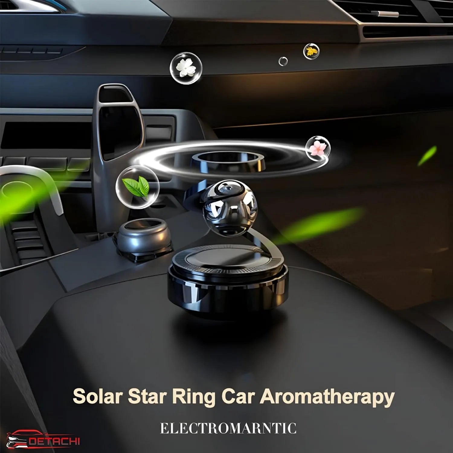 Solar Powered Car Air Diffuser
