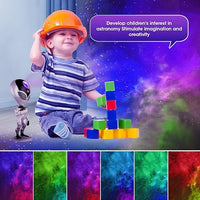 Alien Galaxy Star Projector Fog Night Light, LED Starry Sky Projector with Remote Control Sleep Light for Home Decor - Kalesh Monk