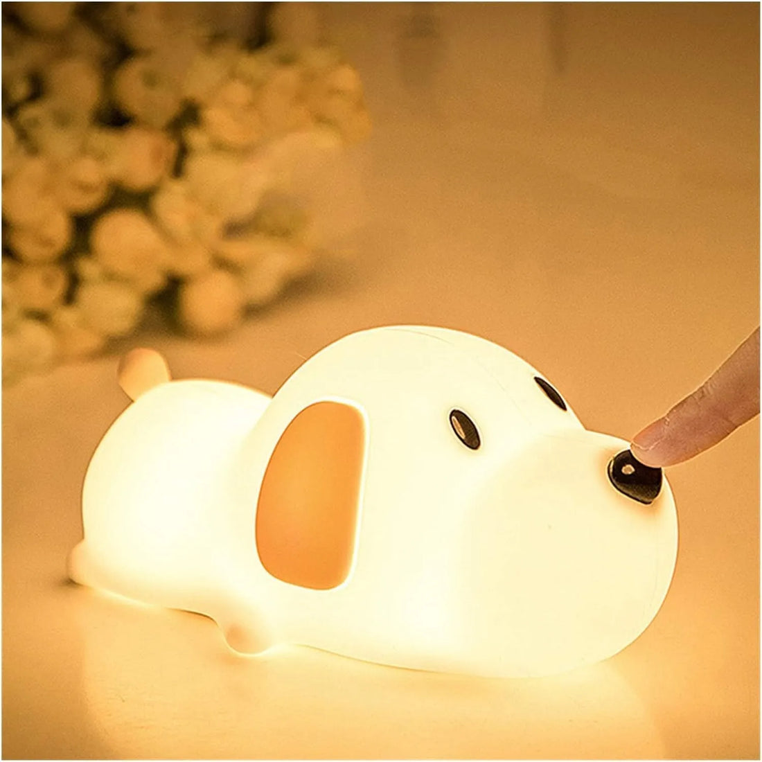 Dreamy Pup Night Light – Rechargeable LED Lamp for Gifting & Bedside Decor