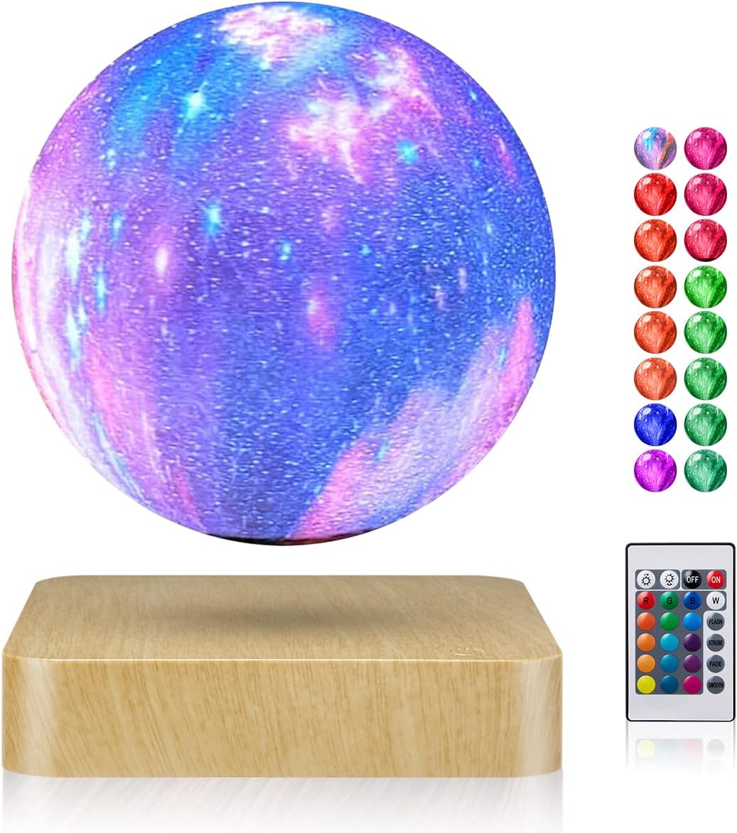 Floating Colorful Mars Touch Lamp
