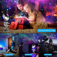 Alien Galaxy Star Projector Fog Night Light, LED Starry Sky Projector with Remote Control Sleep Light for Home Decor - Kalesh Monk