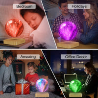 Floating Colorful Mars Touch Lamp