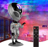 Alien Galaxy Star Projector Fog Night Light, LED Starry Sky Projector with Remote Control Sleep Light for Home Decor - Kalesh Monk