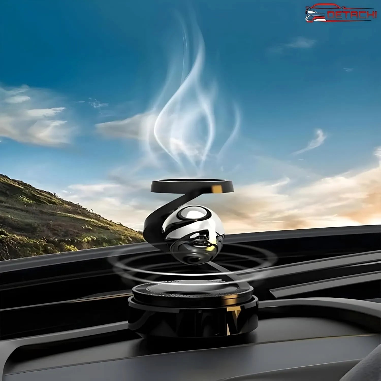 Solar Powered Car Air Diffuser