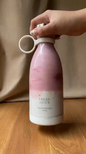 Traveller Portable Blender 2.0 – USB Rechargeable Personal Smoothie & Protein Shake Maker | Mini Juicer for Gym, Travel, Office & Home Use (400ml, BPA-Free) - Kalesh Monk