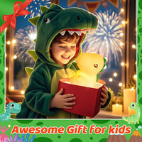 Dinosaur Night Light for Kids, 16 Color Changing Kids Night Light - Kalesh Monk