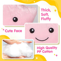 Twinkle Star Glowing LED Night Light Plush Pillows Stuffed Toys (Available in Blue, Pink, Purple, Yellow, White)