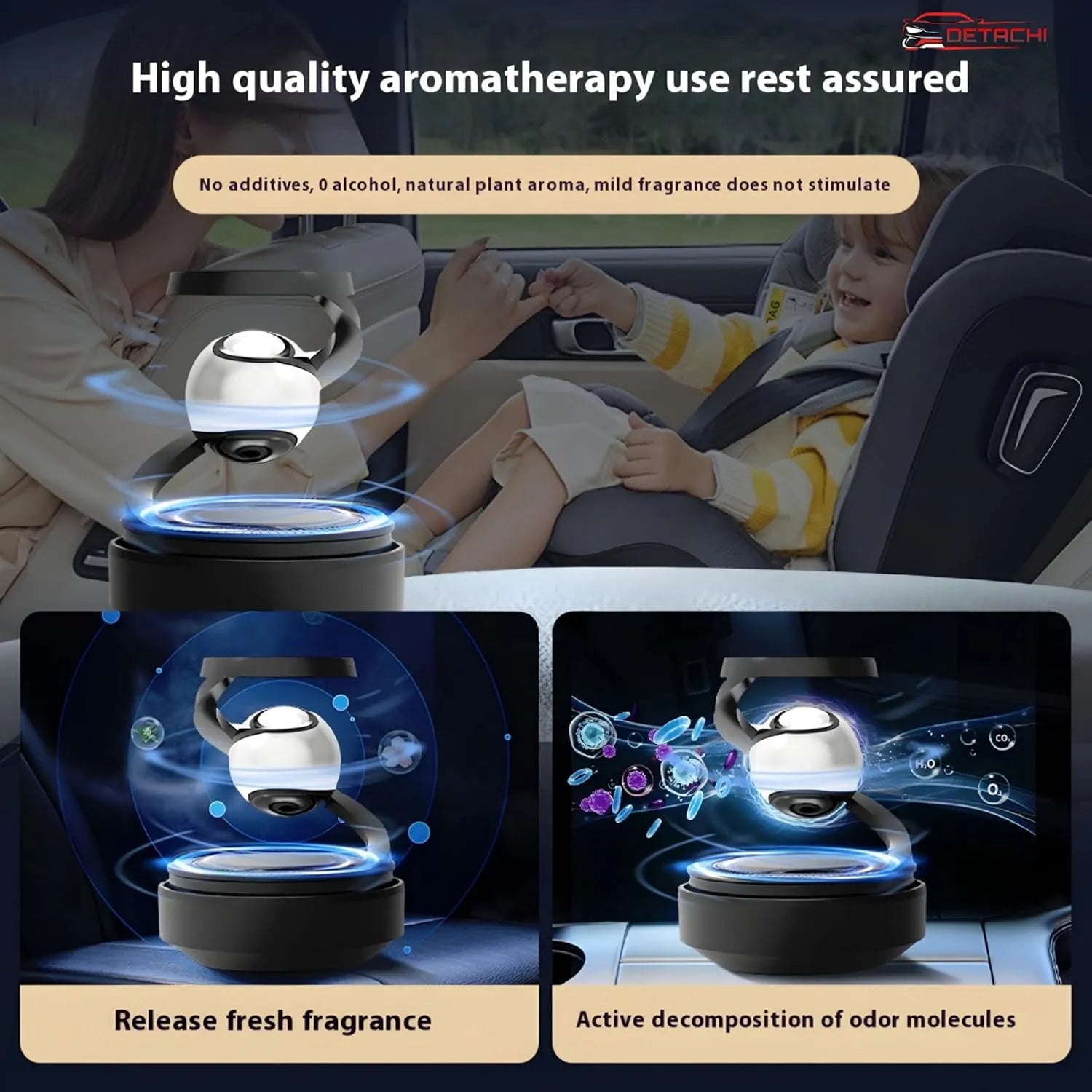 Solar Powered Car Air Diffuser High Quality
