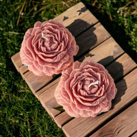 Rose Scented Candle - Pack of 3 - Kalesh Monk