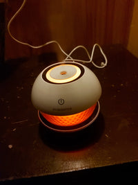 Diamond Humidifier – USB Cool Mist Aroma Diffuser with LED Light | Elegant Crystal-Style Air Purifier for Bedroom, Office & Gifting