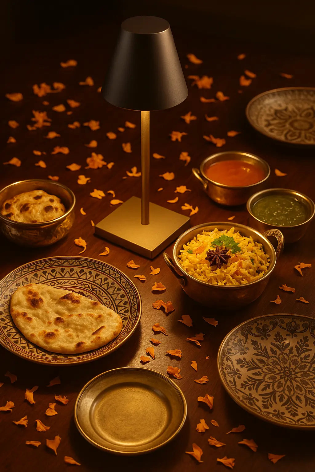 Rechargeable LED Touch Lamp for Desk & Bedside | Wireless Dimmable Table Light | Minimalist Home & Office Decor - Kalesh Monk