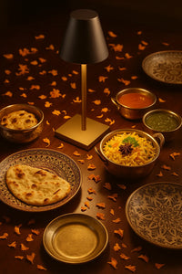 Rechargeable LED Touch Lamp for Desk & Bedside | Wireless Dimmable Table Light | Minimalist Home & Office Decor - Kalesh Monk