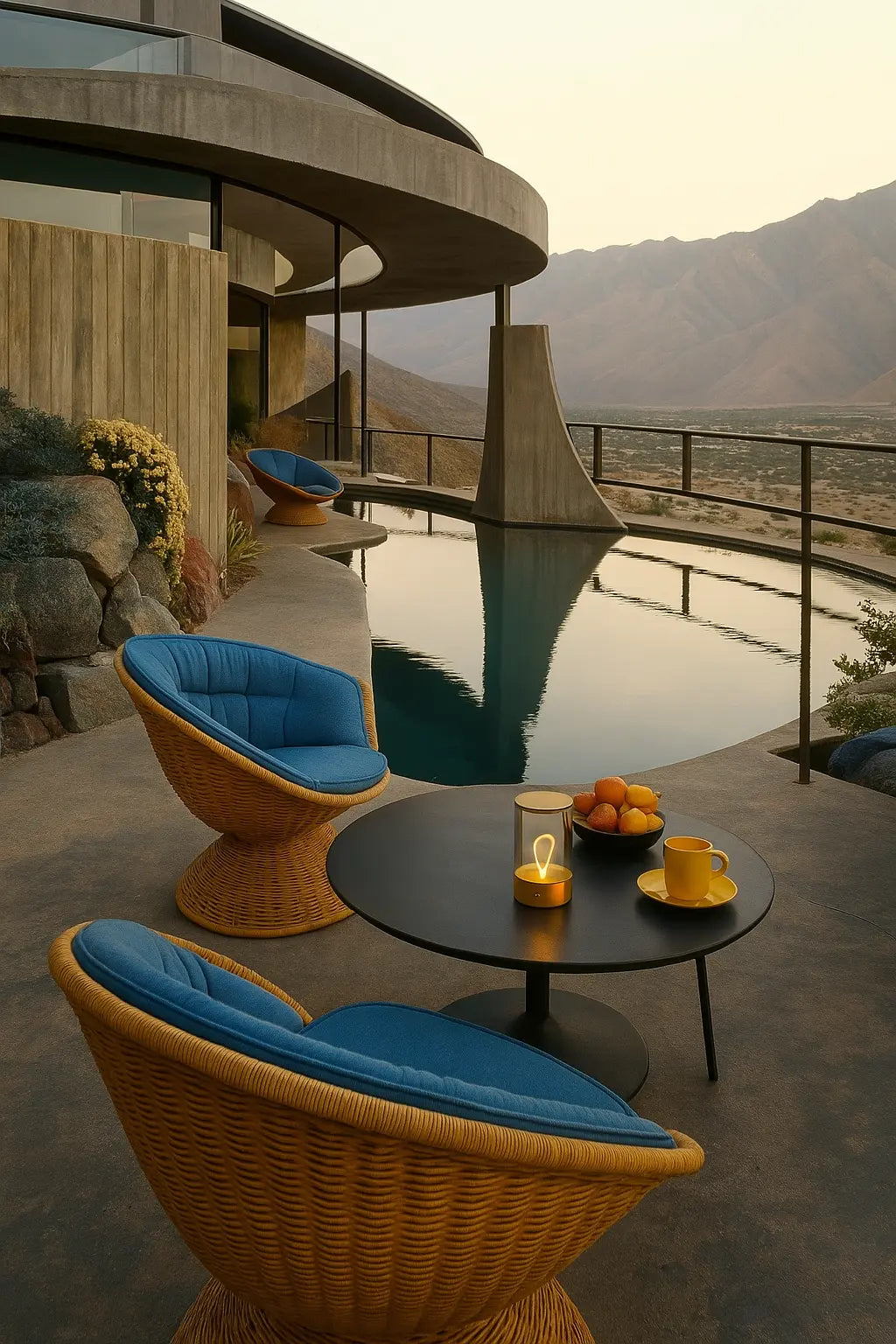 Modern Minimalist Cordless LED Table Lamp – Rechargeable Touch-Control Accent Light for Bedroom, Living Room, and Office - Kalesh Monk