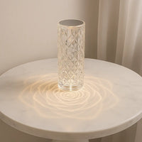 Crystal Rose Lamp with Remote – 16 Color LED Light | Luxury Ambient Mood Lighting for Bedroom, Living Room & Gifting - Kalesh Monk