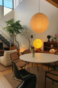 3D Moon Lamp Night Light – Realistic Lunar Surface, USB Rechargeable, Touch Control, Dimmable LED Light for Bedroom and Home Décor - Kalesh Monk