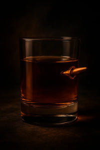 Bullet Whiskey Glasses for Men | Old Fashioned Whiskey Glasses