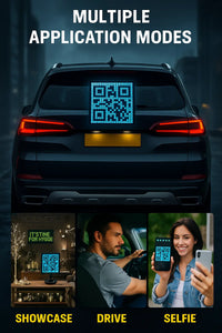 32 x 32 Inch Programmable LED Display Cell Phone Control Screen for Car Home Decoration, 1 Set Max Display, Advertising - Kalesh Monk