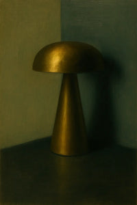 Minimalist Rechargeable LED Table Lamp – Touch Control, Cordless Bedside & Desk Light with Sleek Dome Design for Modern Home & Office - Kalesh Monk