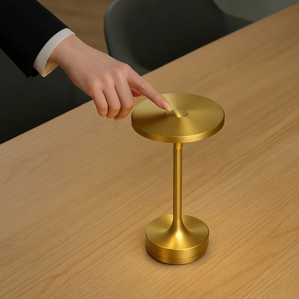 Rechargeable LED table lamp - Kalesh Monk