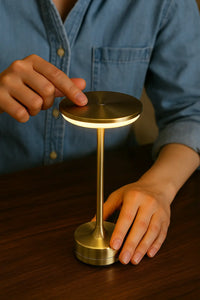 Rechargeable LED table lamp - Kalesh Monk