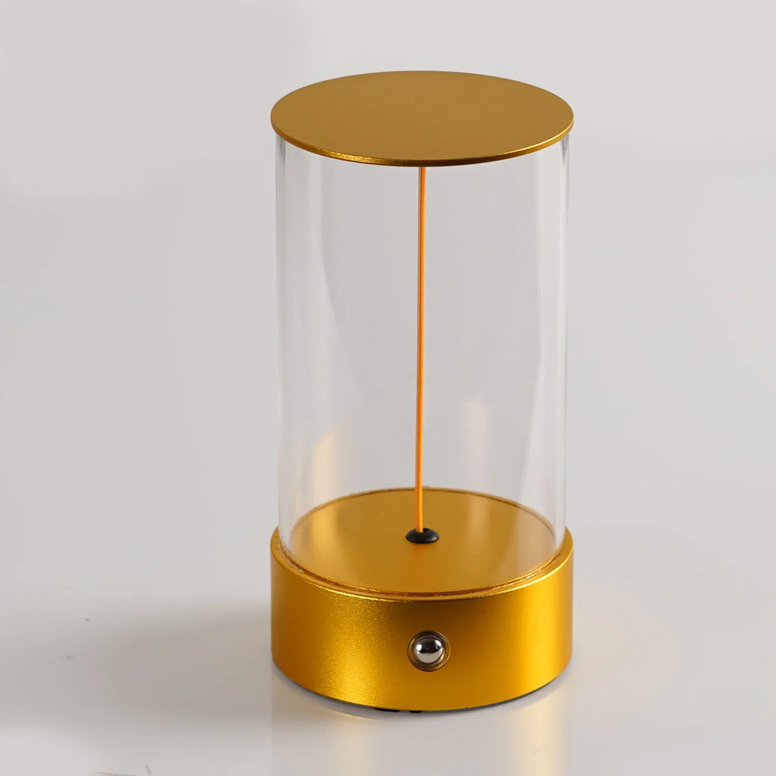 Modern Minimalist Cordless LED Table Lamp – Rechargeable Touch-Control Accent Light for Bedroom, Living Room, and Office - Kalesh Monk