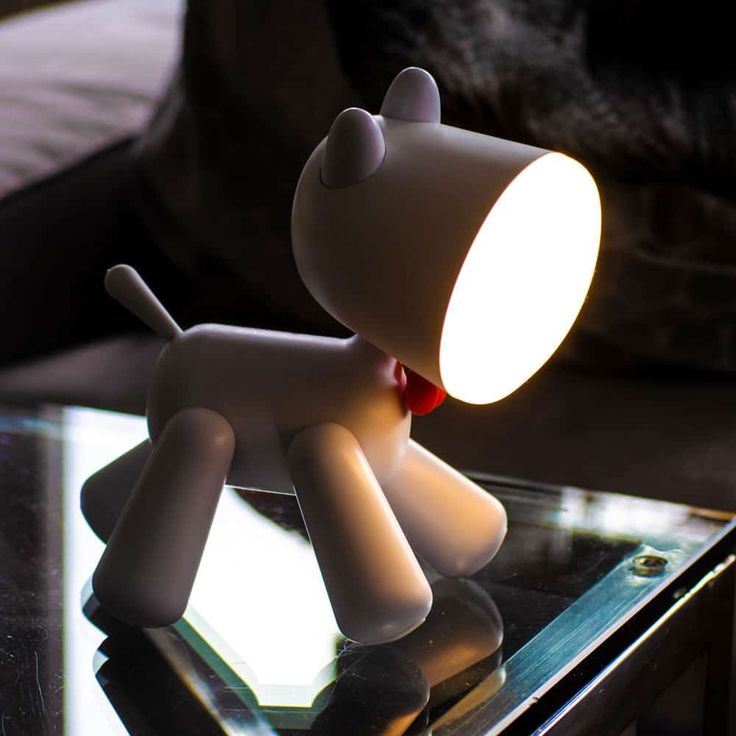Cute Puppy Shape Lamp Animal LED Night Light Adjustable Brightness & Children's Eye Care Night light - Kalesh Monk