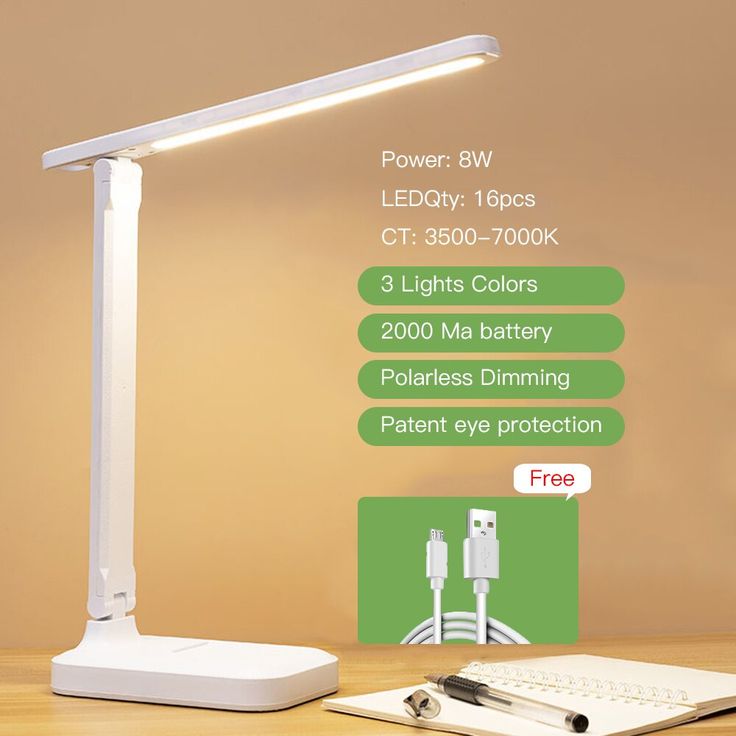 LED Desk Lamps Eye-Caring Desk Lamps Dimmable Table Lamps