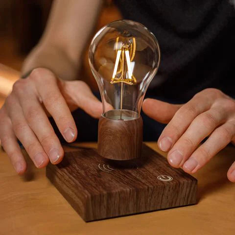 Magnetic Levitating Light Bulb Lamp