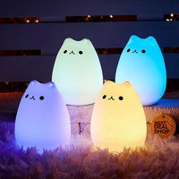Kitty Silicone Cute Night Light - Kalesh Monk