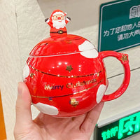 Creative Cartoon Santa Claus Ceramic Coffee Mug (Any One) - Kalesh Monk