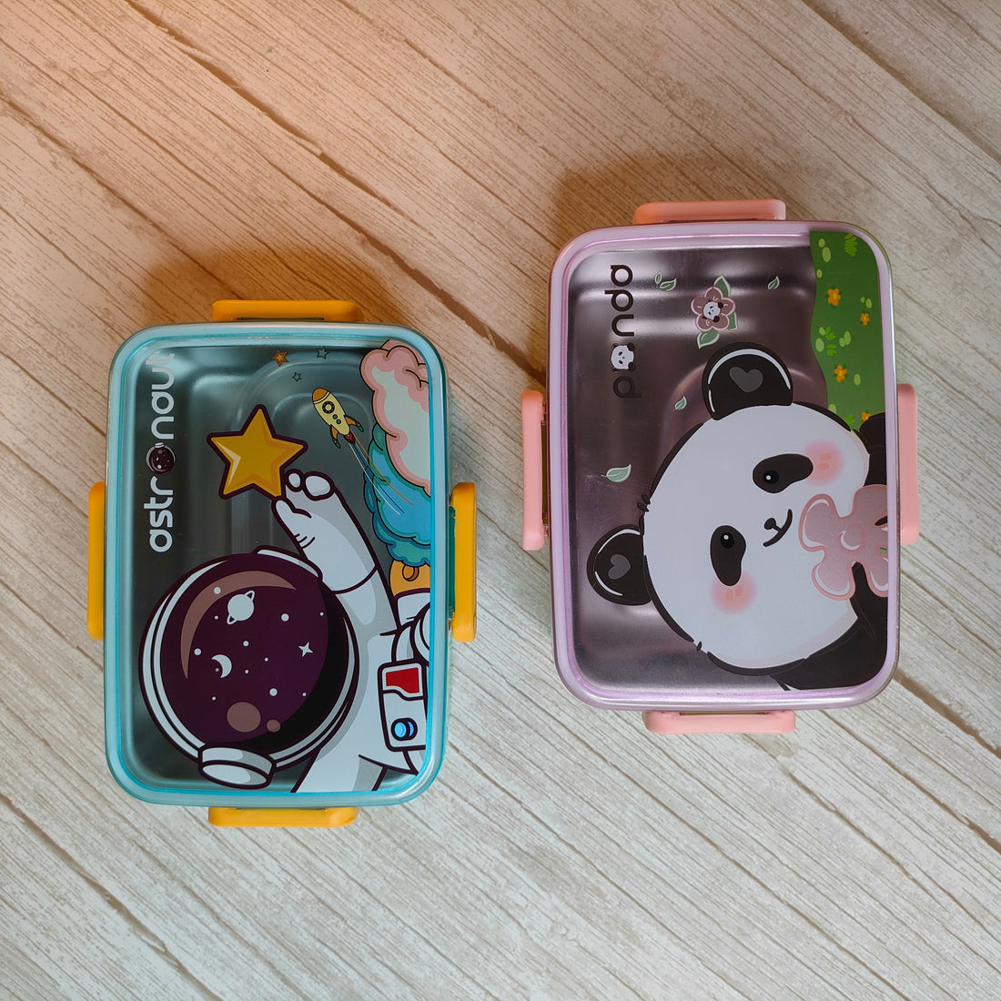 Cute Stainless Steel Lunchox - Kalesh Monk