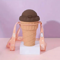 Ice-Cream Cone Sipper Bottle