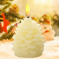 Pine Cone Candle - Pack of 3 - Kalesh Monk