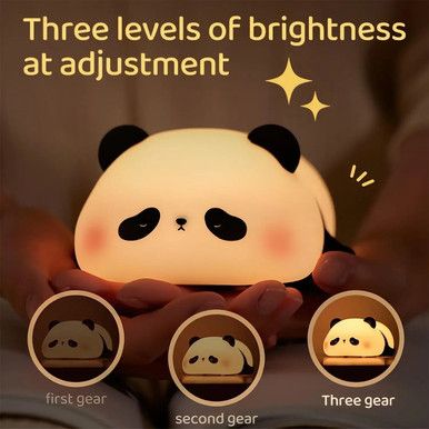 Sleeping Panda Kawaii Night Light - Kalesh Monk