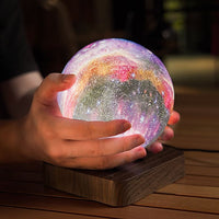 Smart Galaxy Multicolor Levitating Universe Moon Floating 3D Desk Lamp - Kalesh Monk