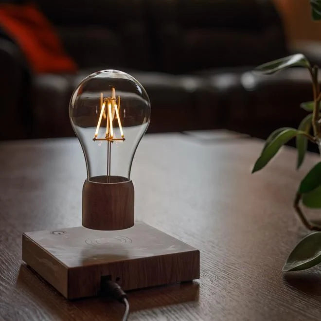 Magnetic Levitating Light Bulb Lamp