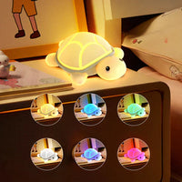 Cute Silicone Turtle lamp Night Light