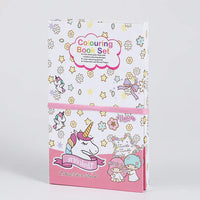 Premium 4-in-1 Coloring Gift Box for Cute School Kids - High-Quality Art Supplies Set - Kalesh Monk