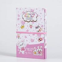 Premium 4-in-1 Coloring Gift Box for Cute School Kids - High-Quality Art Supplies Set - Kalesh Monk