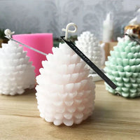 Pine Cone Candle - Pack of 3 - Kalesh Monk