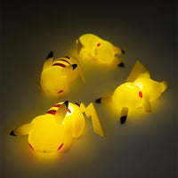 pikachu action figure night light lamp ( pack of 4 ) - Kalesh Monk