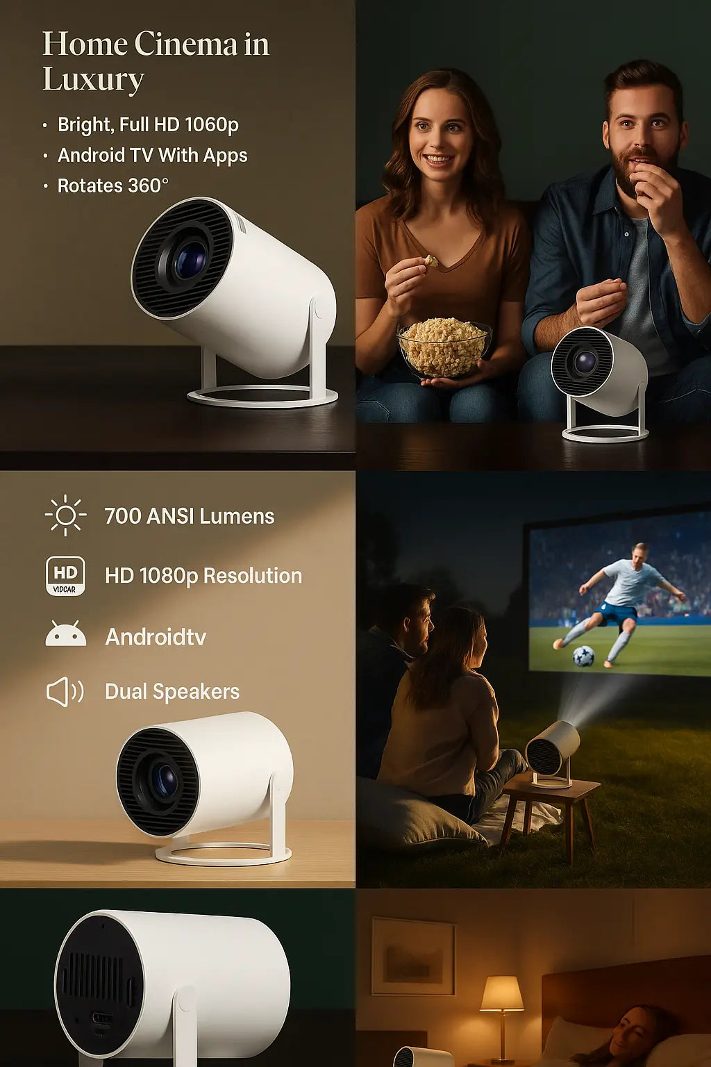 Projector for Home HY300 PRO Portable Projectors