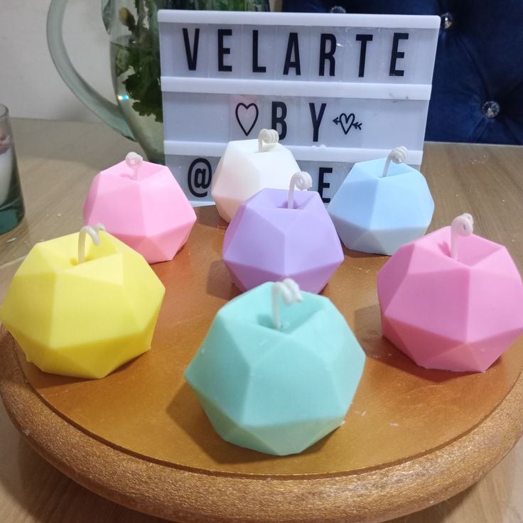 Dimond Shape Candle- pack of 4 - Kalesh Monk