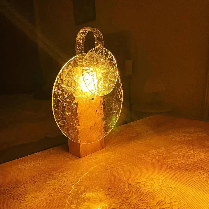 Rotating Rippling Night Light Lamp - Kalesh Monk