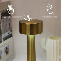 Rechargeable LED table lamp